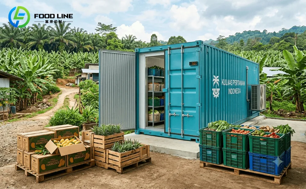 cold room container for sale in the farm