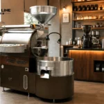 15kg Commercial Coffee Bean Roaster Supplied to US Specialty Coffee Shop commercial coffee bean roaster at a coffee shop