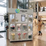 flower vending machine for sale at the mall