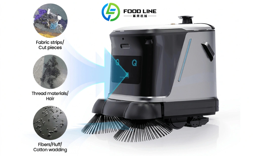 industrial cleaning robot with strong cleaning power