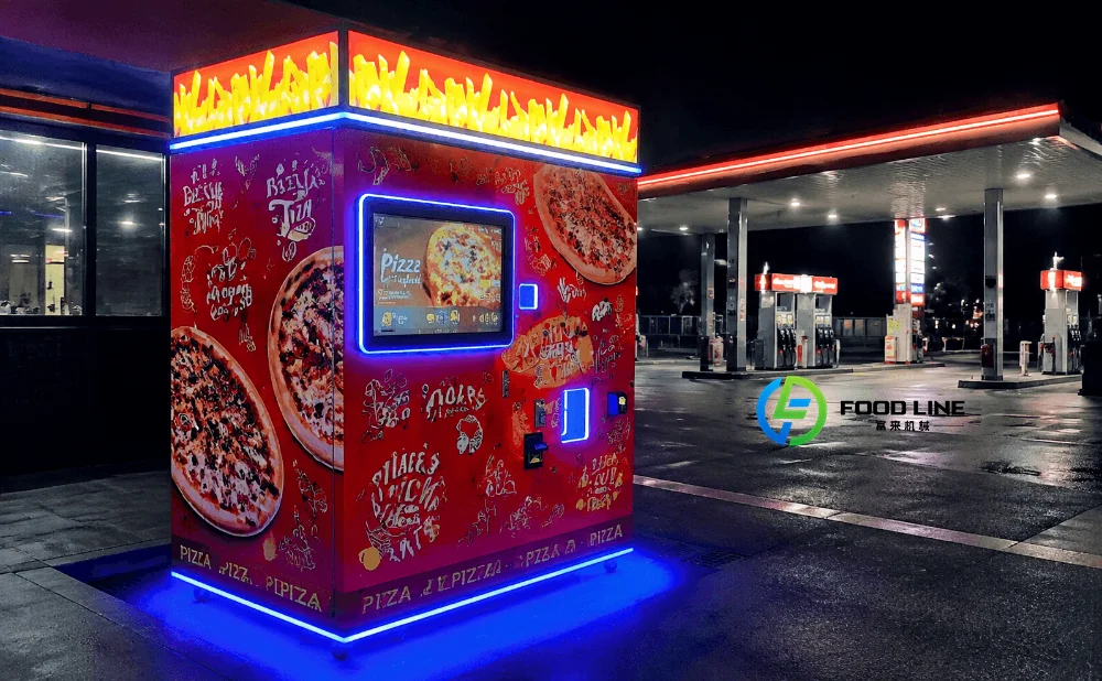 french fries vending machine price for gas sation