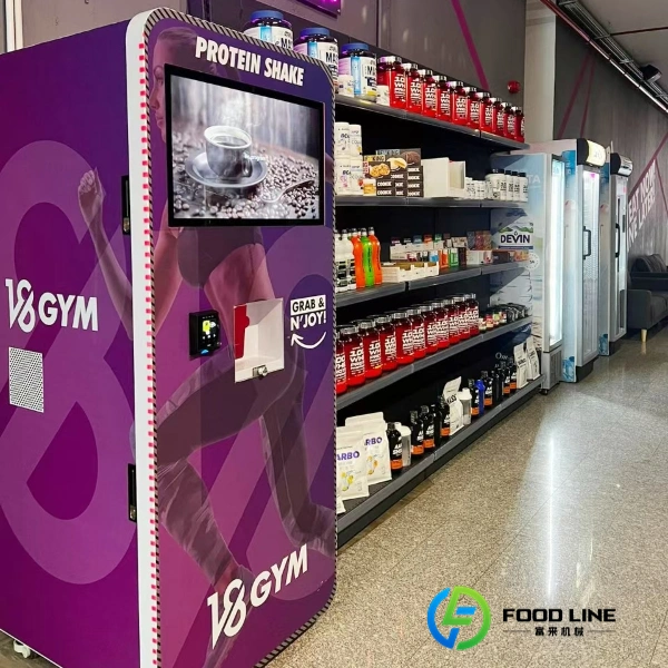 gym protein vending machine