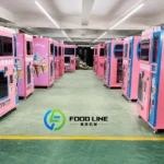 ice cream vending machine for sale in factory