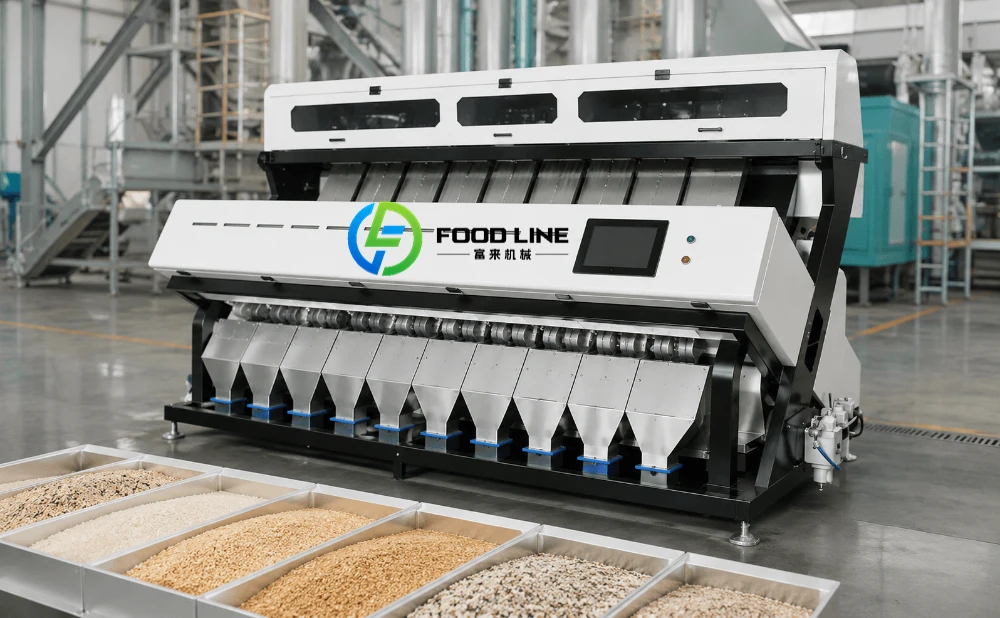 industrial rice color sorter machine