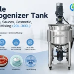 mobile high shear homogenizer tank for sale