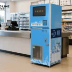 6 Self Serve Ice Vending Machines Supplied to France Convenience Store Chain self serve ice vending machines at the convenience store