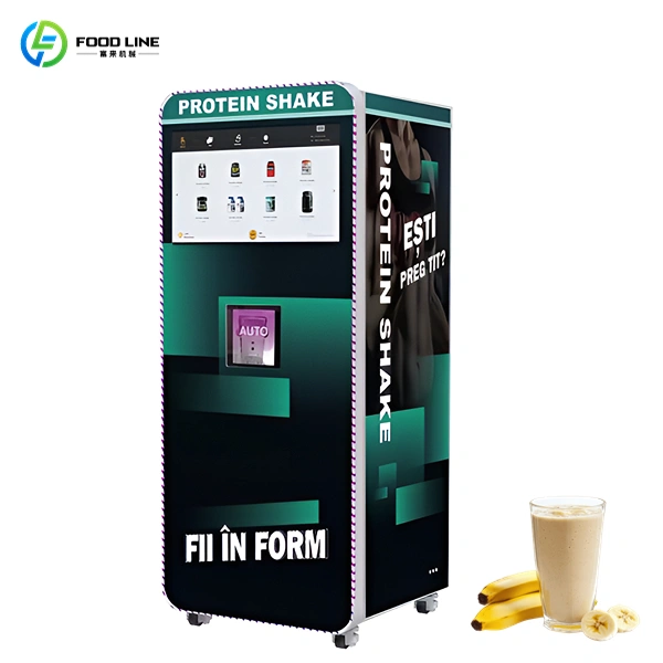 self serve protein vending kiosk