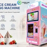 Soft Ice Cream Vending Machine for Commercial Unmanned Ice Cream Sales soft ice cream vending machine for sale