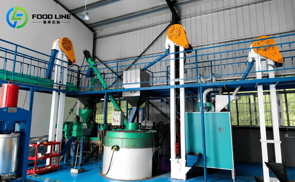 sunflower seed oil extraction line
