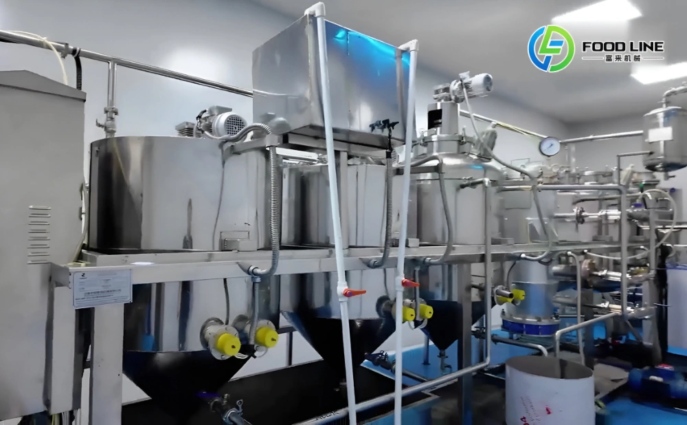 turnkey oil refining line