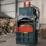 100T Cardboard Baler for Sale Supplied to an Italian Packaging Plant vertical cardboard baler for sale