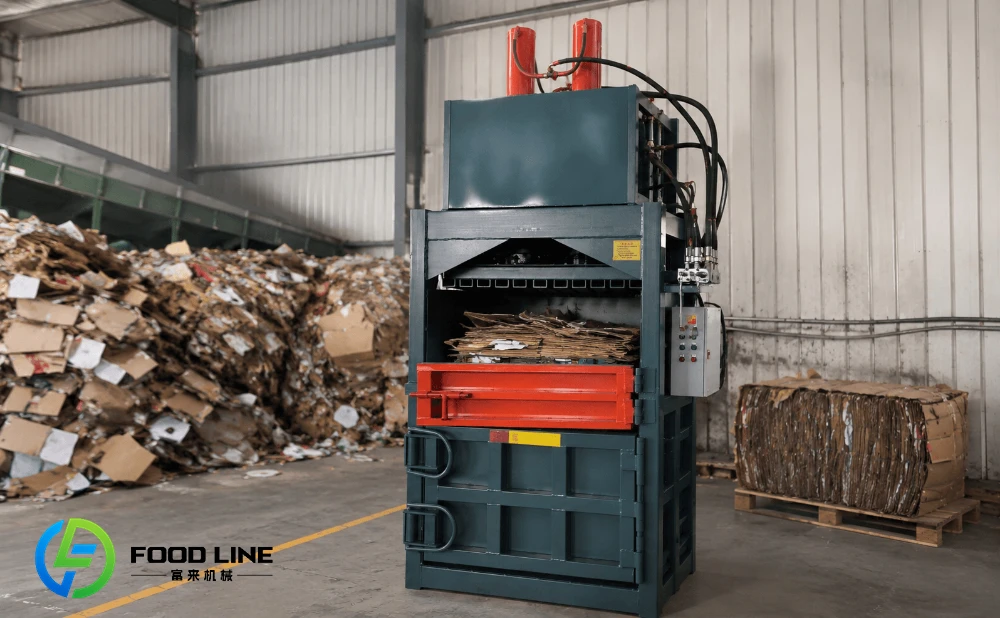 vertical cardboard baler for sale