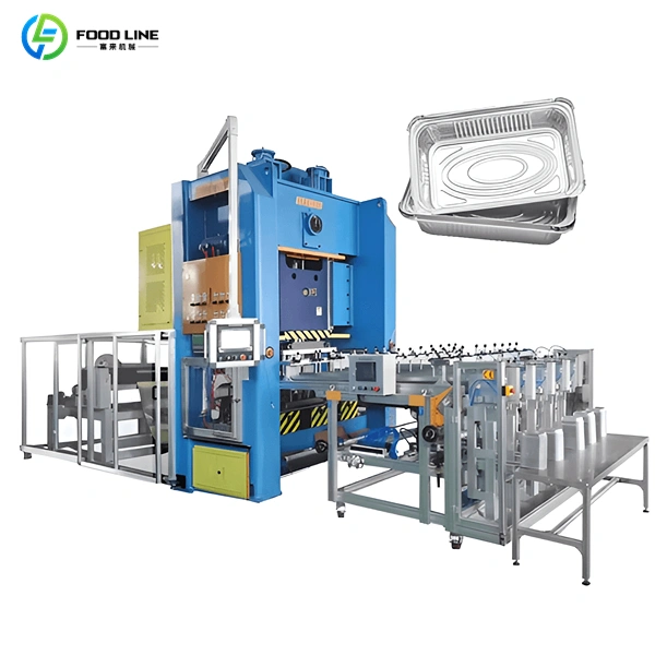 aluminium foil box making machine