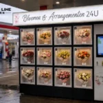 Bouquet Vending Machines for 24/7 Floral Retailers in the Netherlands bouquet vending machine at the gas station