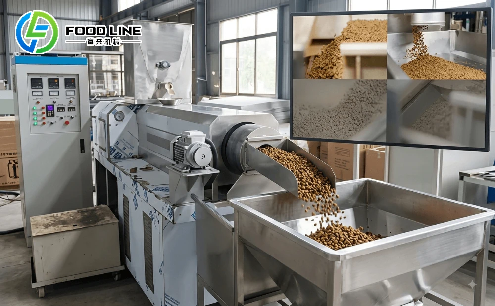 dry dog food processing line