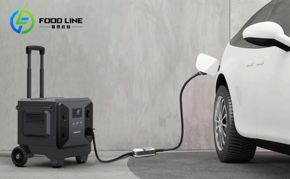 LiFePO4 portable power station for car charging