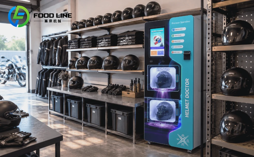 helmet washing machine in the US motorcycle rental