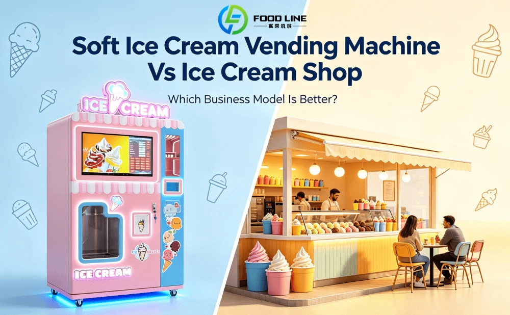start ice cream vending machine business vs ice cream shop