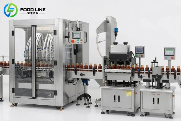 Fully Automatic Bottling Workflow