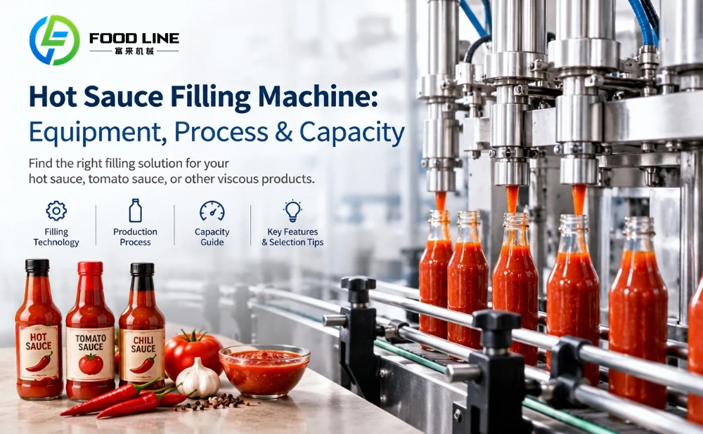 hot sauce filling machine solution