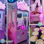 Ice Cream Robot Vending Machine Robot Ice Cream Machine smart robot ice cream vending machine for sale
