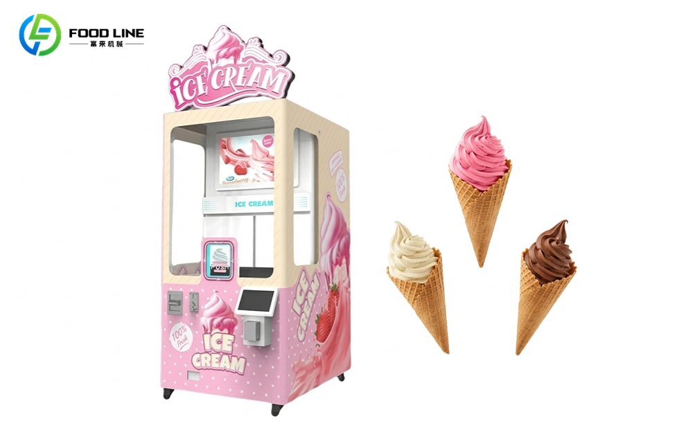 AI012-B Robot Ice Cream Vending Machine