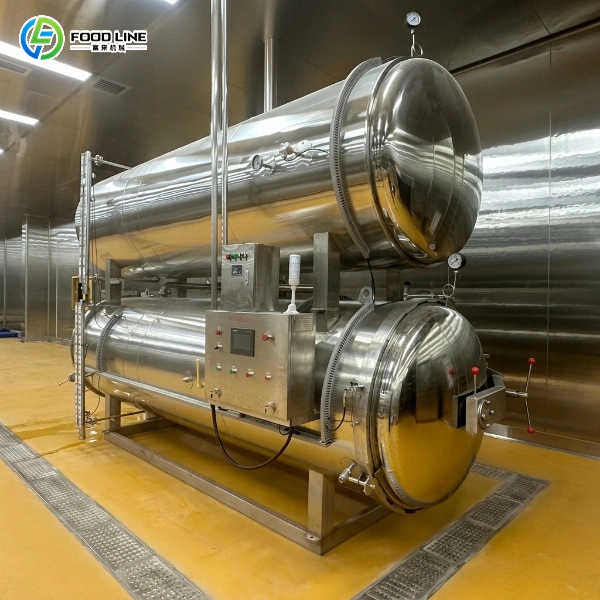 304 stainless steel water bath retort autoclave