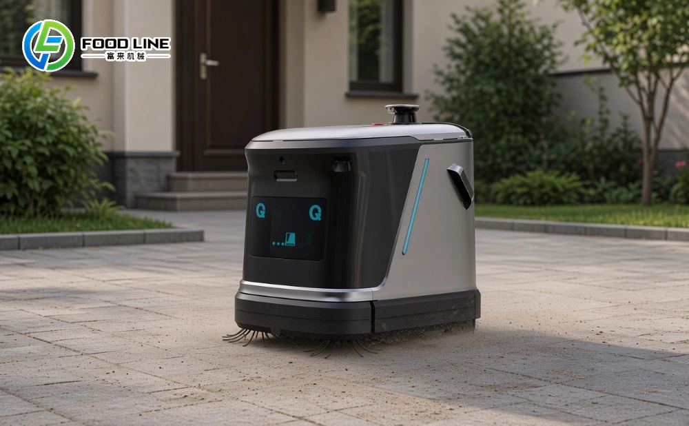 automatic floor cleaning robot for property cleaning