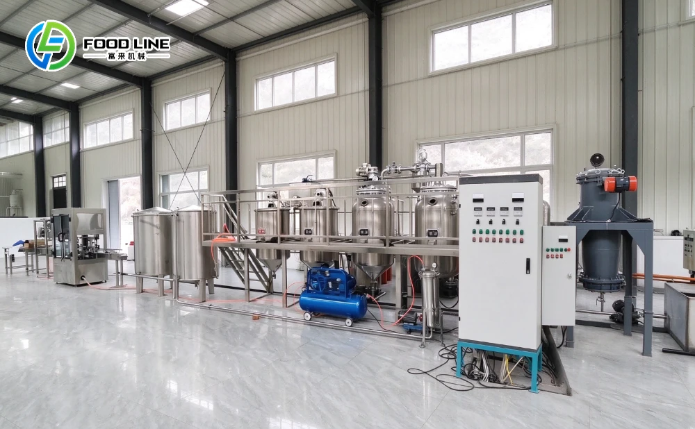 custom multi seed oil processing line layout for spain