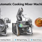 Automatic Cooking Mixer Machine with Planetary Stirrer gas heated automatic cooking mixer machine cooking kettle with planetary stirrer