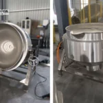 Gas Heated Automatic Cooking Mixers Exported to Saudi Arabia gas heated automatic cooking mixer with planetary stirrer