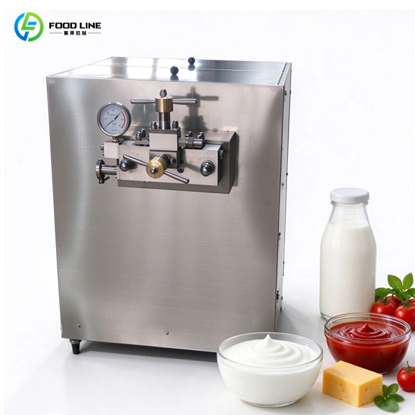 high pressure homogenizer for milk and sauce