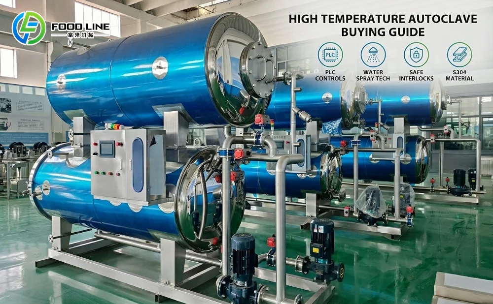 high temperature autoclave buying guide for food processing plants