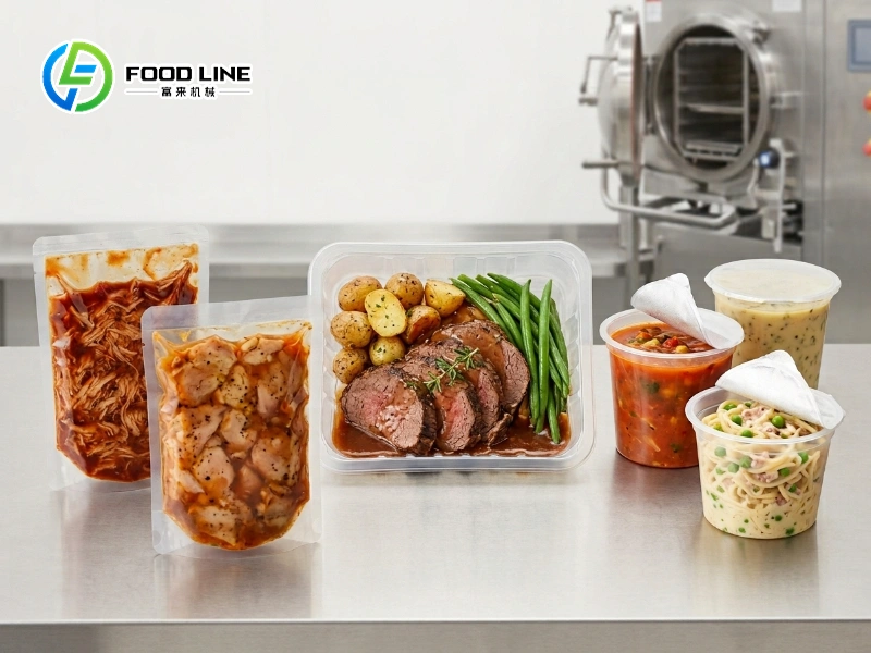 Packaged meat and ready-to-eat foods